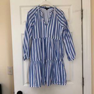 JCrew striped dress